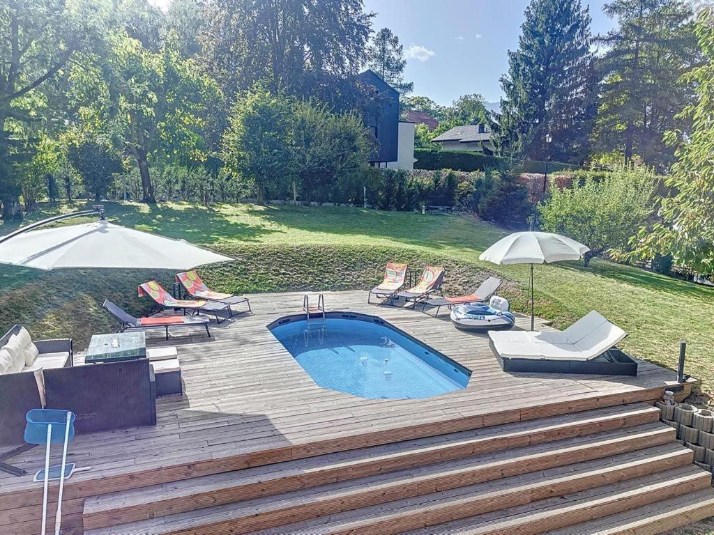 Appartement Moderne Avec Terrasse Et Piscine A Chatel Sur بيش المظهر الخارجي الصورة