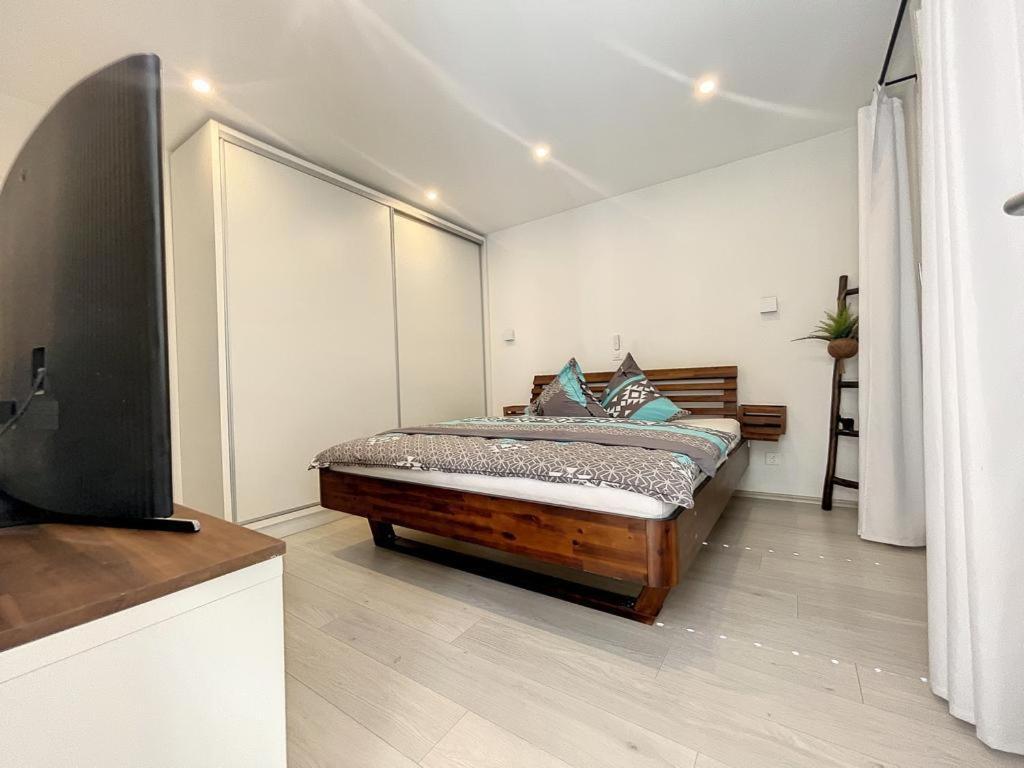 Appartement Moderne Avec Terrasse Et Piscine A Chatel Sur بيش المظهر الخارجي الصورة