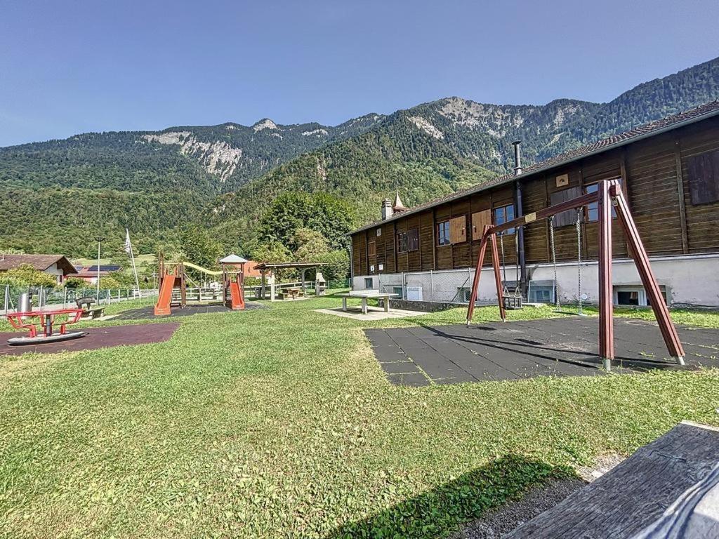 Appartement Moderne Avec Terrasse Et Piscine A Chatel Sur بيش المظهر الخارجي الصورة