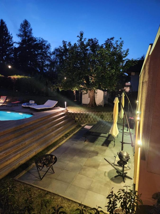 Appartement Moderne Avec Terrasse Et Piscine A Chatel Sur بيش المظهر الخارجي الصورة