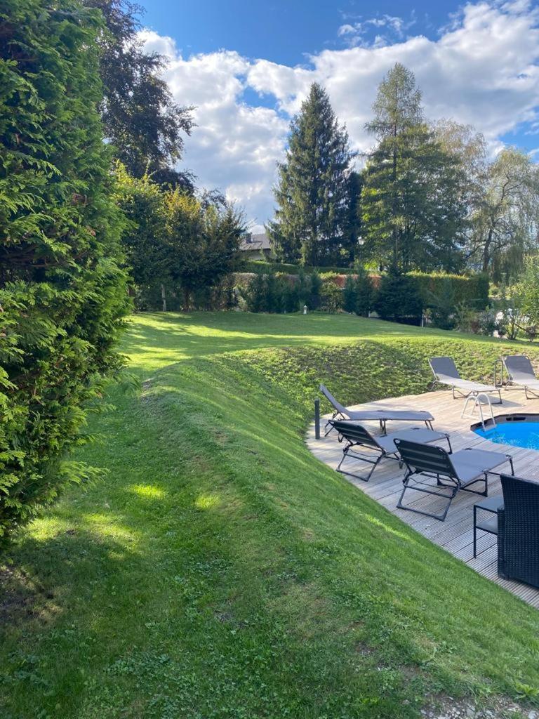 Appartement Moderne Avec Terrasse Et Piscine A Chatel Sur بيش المظهر الخارجي الصورة